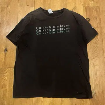 90s usa 캘빈클라인 셔츠 블랙 페이드