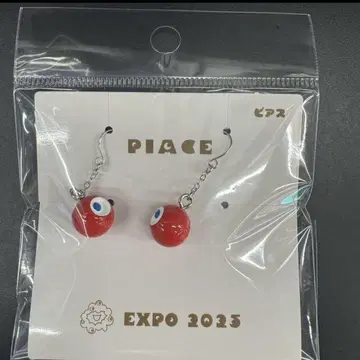 오사카 간사이 만박 EXPO2025 한정판 미야쿠미야쿠 코미야쿠 귀걸이
