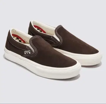 Vans slip on pro skate 브라운 26.5cm