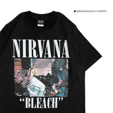 NIRVANA 닐바나 커트 코베인 L 티셔츠 락 밴드 티