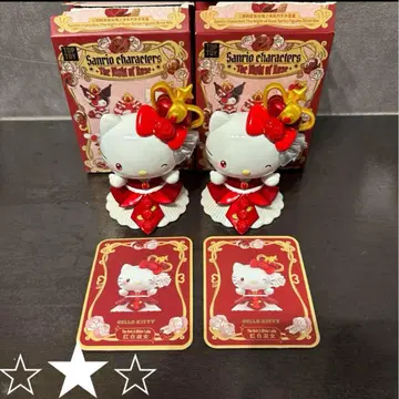 TOP TOY 해외 피규어 로즈 나이트 헬로키티 2세트 산리오