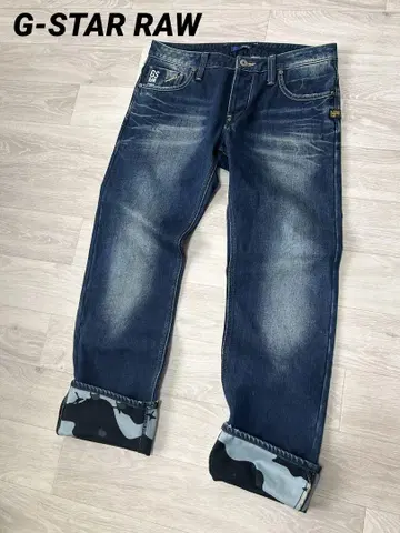 G-STAR RAW 지스타로우 안감 카모플라쥬 데님 32
