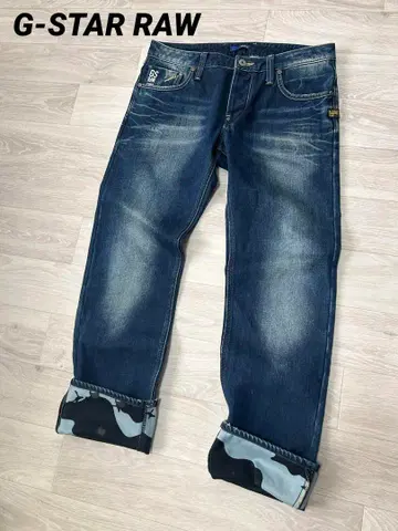 G-STAR RAW 지스타로우 안감 카모플라쥬 데님 32