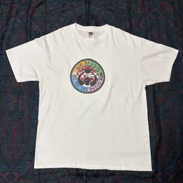 90s 남성용 티셔츠 usa 제작 BIG DADDY 빈티지 티셔츠 XL