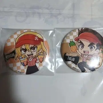 RYUSUJI & TAIJU 캔뱃지 세트