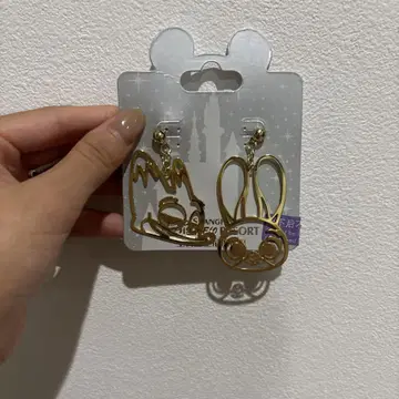 상하이 디즈니 주토피아 귀걸이
