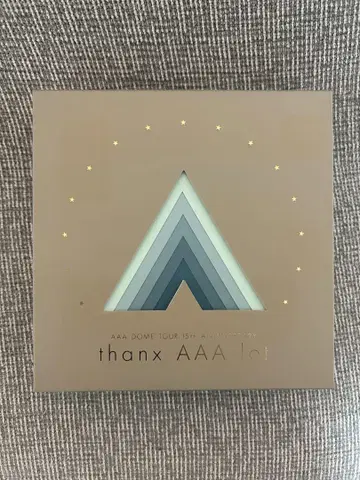 AAA DOME TOUR 15th ANNIVERSARY 최초 한정판