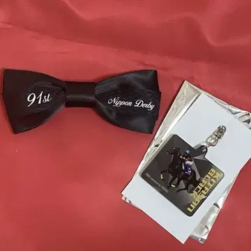 welcome 찬스 더비 리본 키링 세트 키타산 블랙