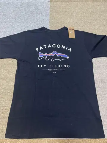 patagonia 플라이 낚시 T셔츠 L 사이즈 블랙