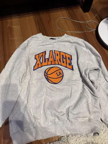 XLARGE 농구 맨투맨 L 그레이