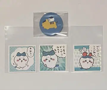 치이카와 유원지 하치와레 캔뱃지