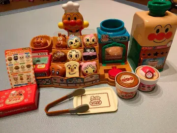 새상품급 호빵맨 빵집, 카페 세트