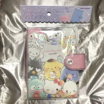 산리오 씰 바인더 집합 씰북 헤이세이 여자아이 팬시