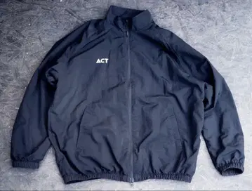 WOW ACT 나일론 트레이닝 자켓 블랙 XL