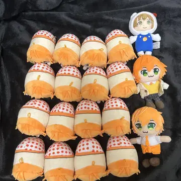 스토푸리 젤 모찌코로링 봉제 인형 키링 산리오 콜라보