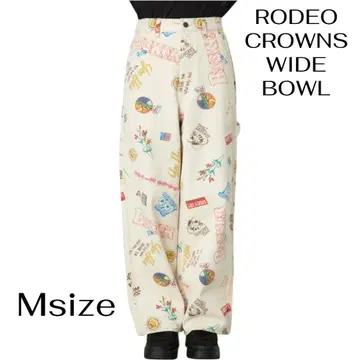 RODEO CROWNS WIDE BOWL 빈티지 페인터 팬츠 M