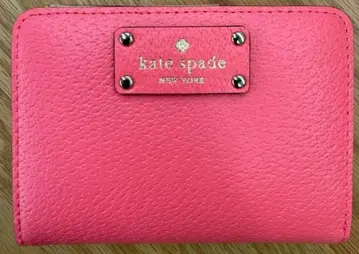 kate spade 핑크 이단 접이식 지갑