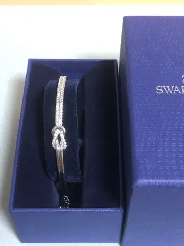 Swarovski 실버 팔찌