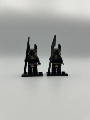 LEGO (레고) 미니 피규어 정품 레어 이집트 아누비스 2체 세트 덤