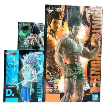 HUNTER x HUNTER 키메라 앤트 제일복권 곤 키루아 세트