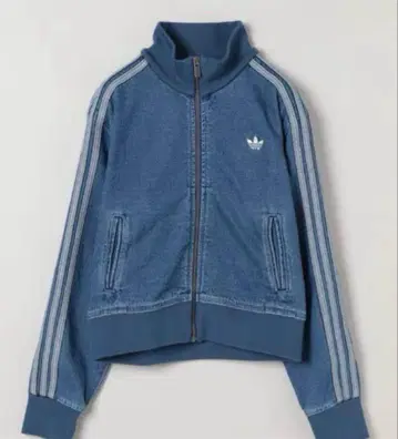 지나시스 adidas 데님 트랙 저리 파이어 버드 트랙 탑
