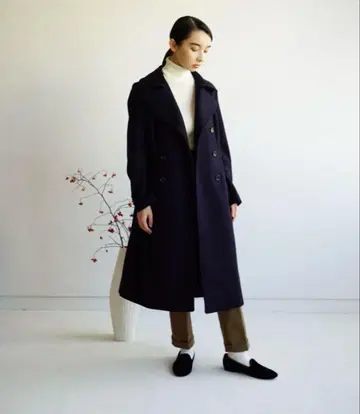 foufou 2020 멜톤 더블 코트 0 사이즈