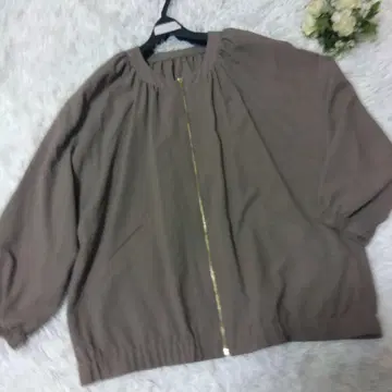 LEPSIM 렙심 UV 개더넥 블루종 모카