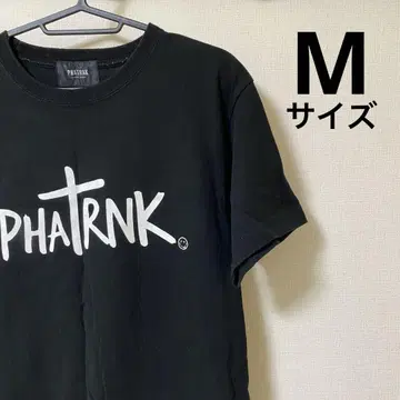 PHATRNK 팻랭크 티셔츠 블랙 컬러 남성용 M 사이즈 중고품