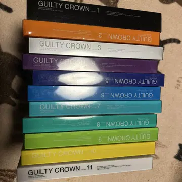 GUILTY CROWN Blu-ray 전 11권 세트