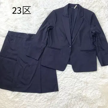 23구 수트 테일러드 자켓 스커트 빅 사이즈 50 네이비
