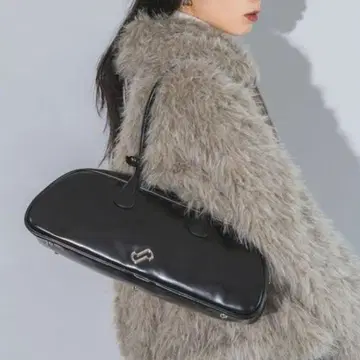 JEANASIS 인조 가죽 볼링 BAG 블랙