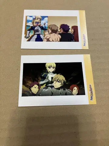 fate grand carnival 폴라로이드풍 브로마이드 원탁의 기사