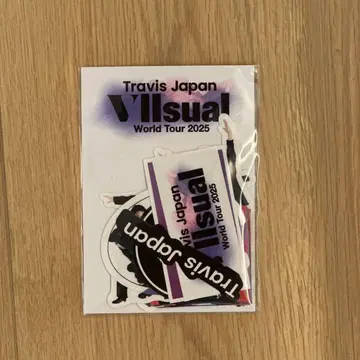 Travis Japan Vllsual World Tour 스티커 세트