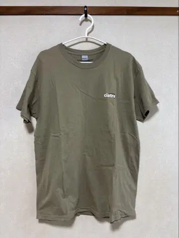 ciatre 로고 T셔츠 올리브 그린