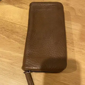 Tone 오일누메쿠션지퍼 장지갑