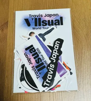 Travis Japan Vllsual 스티커 세트 토라쟈 새상품