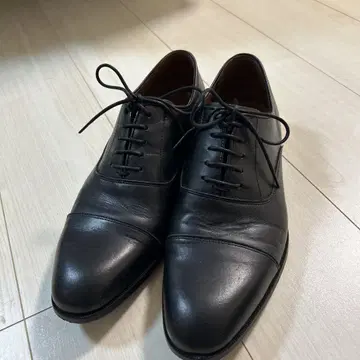 REGAL Worth Collection 블랙 레이스업 슈즈