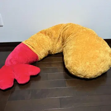 축 늘어지는 초대형 점보 새우튀김 봉제 인형 150cm