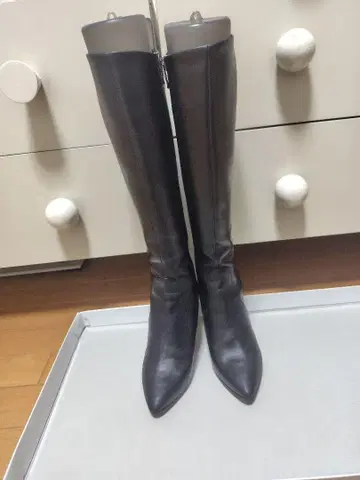 다이애나 블랙 롱 부츠 사이즈 22cm