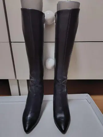 다이애나 블랙 롱 부츠 사이즈 22cm