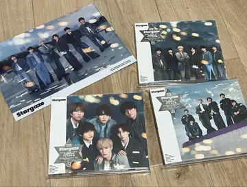 SixTONES Stargaze 초회반 A B 통상 클리어 파일 포함