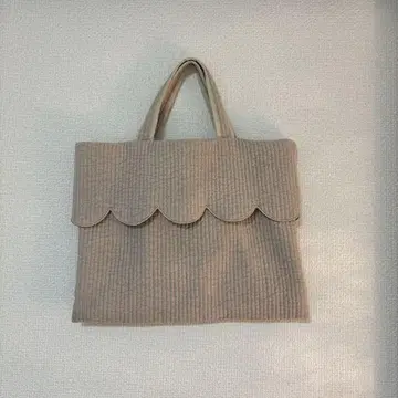 네이비 conforobe 누비백 스캘럽