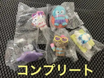 모두 함께 수영장 피규어 시크릿 키티 레어 컴플리트