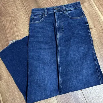[ 새상품급, 배송비 포함 ] ZARA 자라 데님 롱 스커트 여성용
