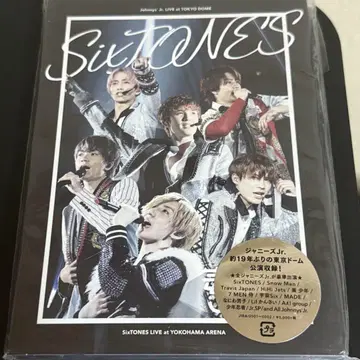 정품 SixTONES 스가오 4 첸에라 DVD
