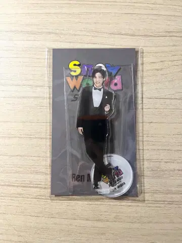 Snow Man 메구로 렌 아크릴 스탠드 Snow World