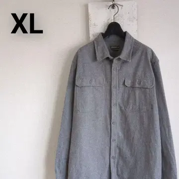 구제 의류 EDDIE BAUER 에디 바우어 샤모어 셔츠 그레이 XL