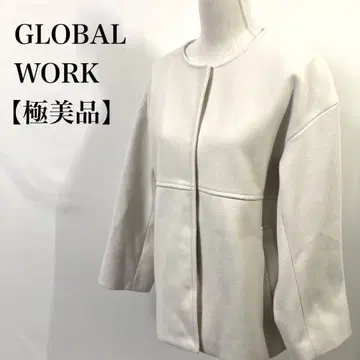 [ 컨디션 최상 ] GLOBAL WORK 노카라 자켓