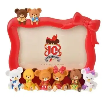 유니베어 10주년 사진 프레임