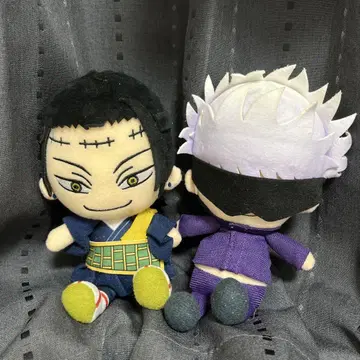 주술회전 공식 봉제 인형 고죠 사토루 게토 스구루